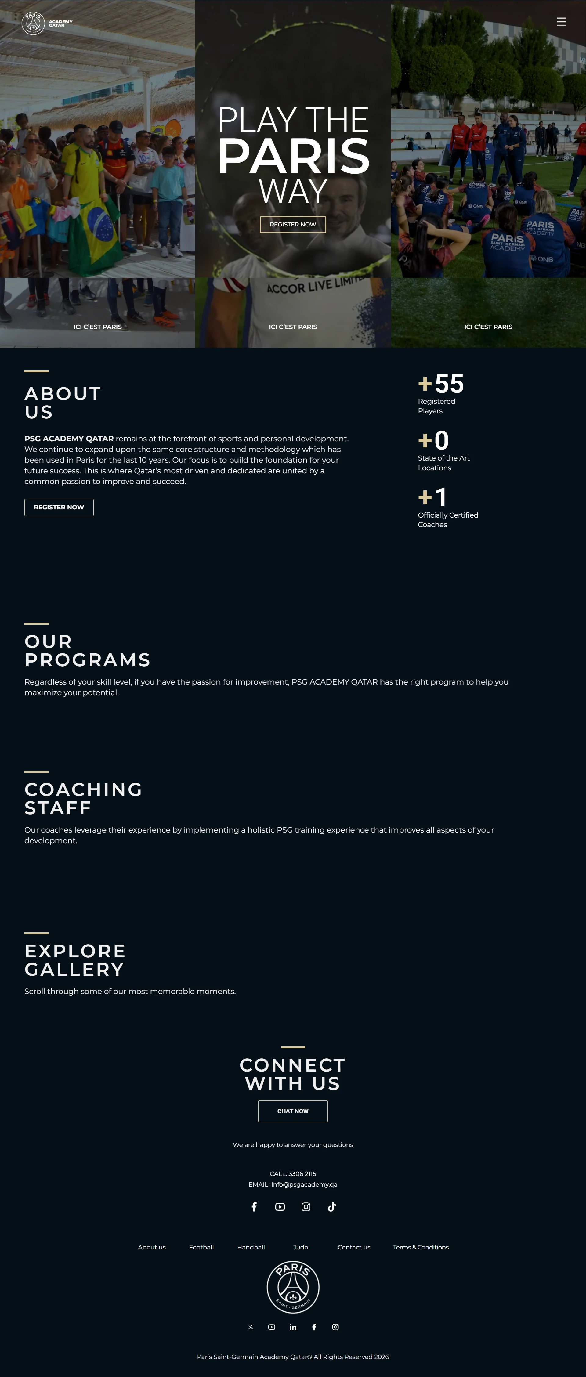 PSG Academy Qatar