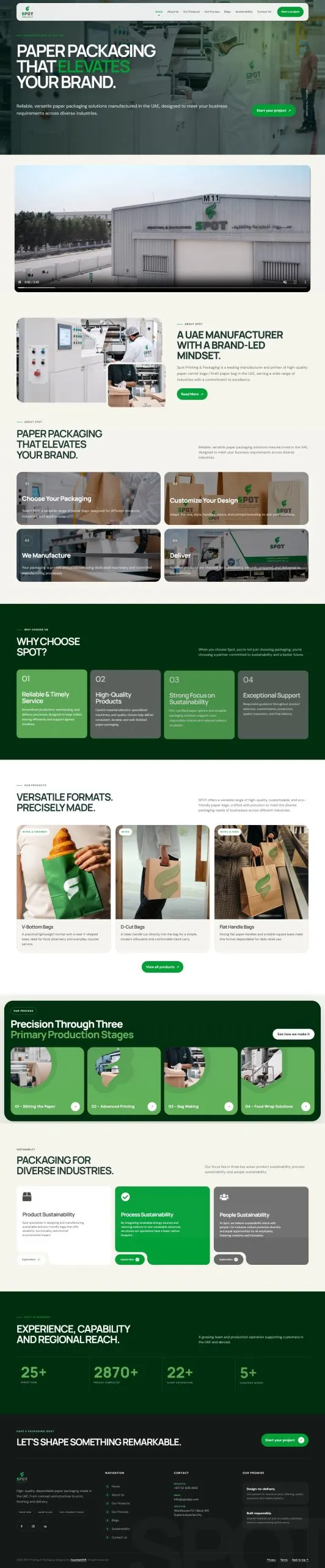Spot Printing & Packaging
